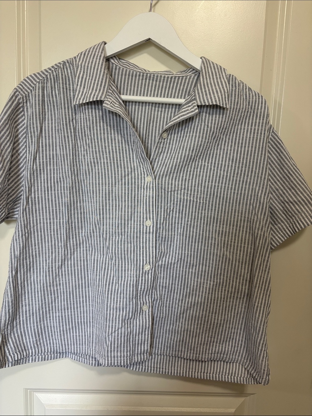 Uniqlo x Princesse Tam Tam Gray and White Pajamas